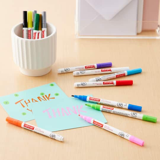 8 Packs: 14 ct. (112 total) Medium Line Tip Paint Pen Set by Craft Smart®